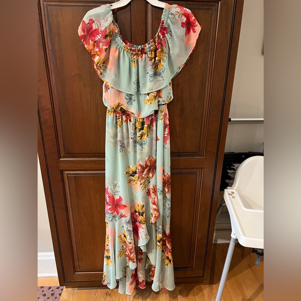 Express floral print dress